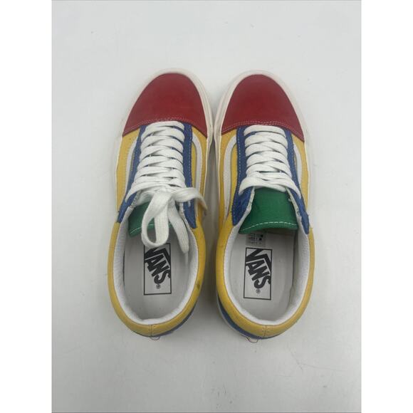 Vans Old Skool 36 DX Anaheim Factory Color Mix Rainbow Pride Men’s 7 Women’s 8.5 - Picture 5 of 8